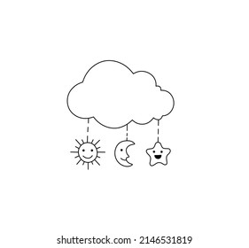 898 Hanging Toys Line Drawing Images, Stock Photos & Vectors | Shutterstock
