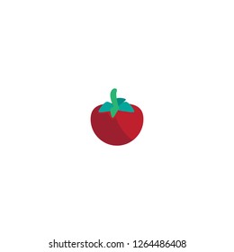 Vector isolated tomato icon