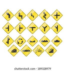 Vector Isolated Train Signal Icon Isolated On White Background