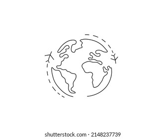 419,037 Earth line Images, Stock Photos & Vectors | Shutterstock
