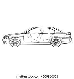 Vector isolated the vehicle body frame