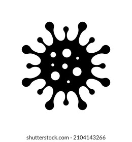 Vector Isolated Virus or Bacteria Icon