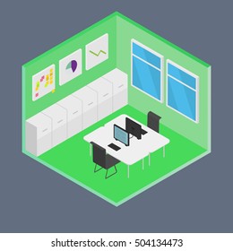 Vector Isometric Office