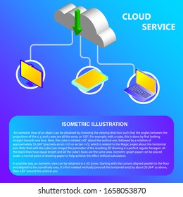 Ilustración vectométrica de los dispositivos con degradado de neón  