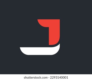 
Plantilla de diseño del logotipo del alfabeto del vector J