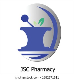 vector J S C Pharmacy logo