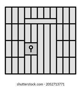 Vectorhügel-Umriss-Design abgeschlossen
