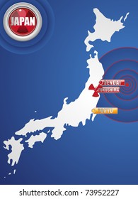 Vector - Japan Earthquake and Tsunami Disaster 2011