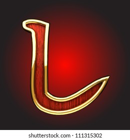 Vector Japanese figure