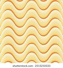 Vector japanese ramen soup. Asian food. Noodle Texture. Oriental cuisine. Wavy pasta background. Spaghetti geometric pattern.