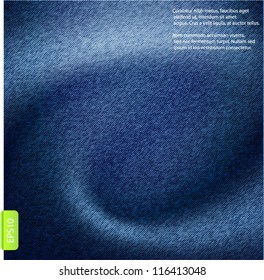 Vector jeans background.