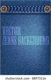 Vector Jeans background
