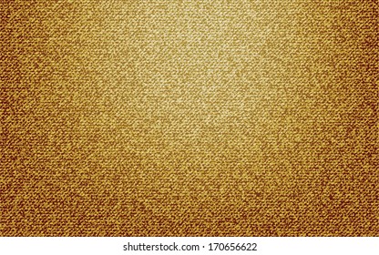 Vector jeans denim texture yellow background