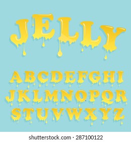 Vector jelly abc