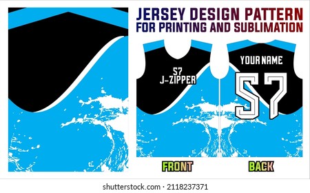 vector jersey background design for sports team. jersey printing and sublimation template pattern