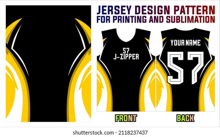 vector jersey background design for sports team. jersey printing and sublimation template pattern