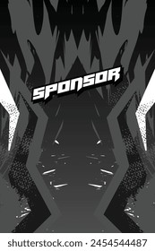 Vector jersey background illustration modern design Premium