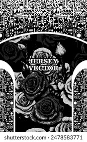vector jersey background for sublimation design