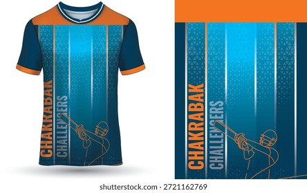 JERSEY DE Vector, JERSEY DE CRICKET, JERSEY ESTAMPADO