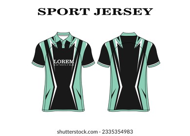 Vector jersey design sublimation t shirt premium geometric pattern incredible vector collection for