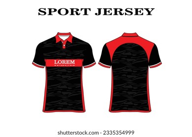 Diseño de jersey vectorial sublimación t camisa premium patrón geométrico increíble colección de vectores para