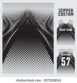 Vector Jersey Pattern Design For Sport Apparel Printing. (Football, Vollyball, Basket Ball, Cycling, Etc)