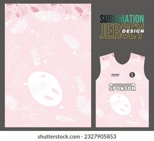 Vector Jersey sports design for racing, jersey, cycling, football, gaming, motocross
