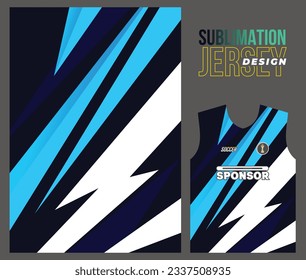 Vector jersey sports design for racing cycling football gaming motocross