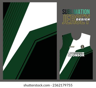 Vector jersey sports design for racing cycling football gaming motocross