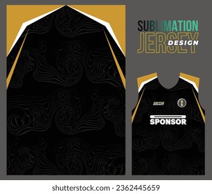 Vector jersey sports design for racing cycling football gaming motocross
