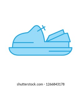 Vector jet ski icon
