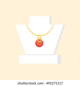 Vector jewelery item