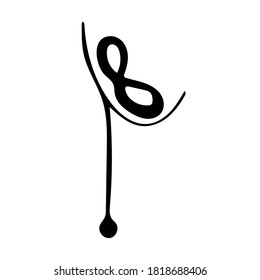 Vector jewelry accessories. Hand drawn doodle illustration of fashionable objects. Female clothing elements. Simple abstract drawing