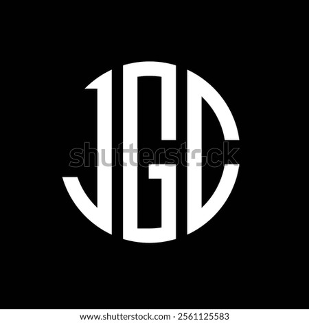 Vector JGC Letter Logo Design