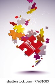 Vector Jigsaw Puzzle