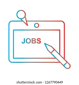  Vector jobs icon