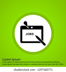  Vector jobs icon