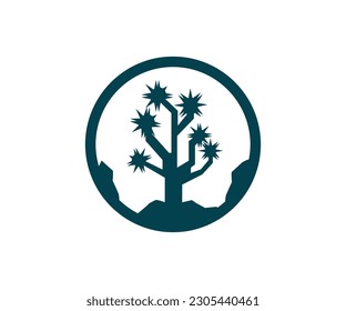 a vector of Joshua tree