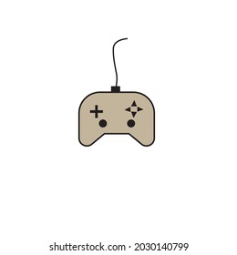 vector joystick or minimalist joystick minimalist illustration