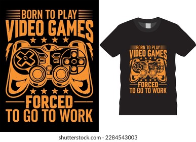 Vector joysticks gaming controller slogan texts glitchy typography vectors video game t-shirt designs. gamepad illustration apparel trendy quotes graphic consoles Stylish t-shirts design templates.