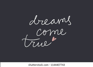 Vector and jpg image, clipart. Inspirational phrase lettering, cute print, unique stylish print for posters, cards, mugs, clothes, childs goods and other.