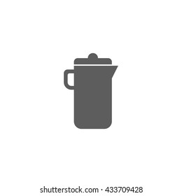 Vector Jug Icon On White Background