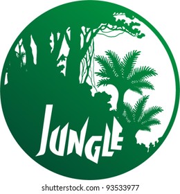 Vector Jungle Emblem