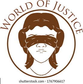 vector justice day create by formiga design