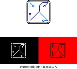 Vector K Letter Design Company Logo