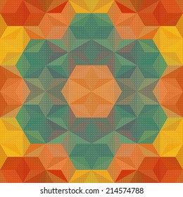 Fondo del vector Kaleidoscope