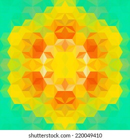Vector Kaleidoscope Design