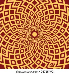 vector kaleidoscopic pattern