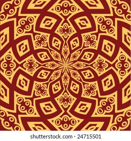 vector kaleidoscopic pattern