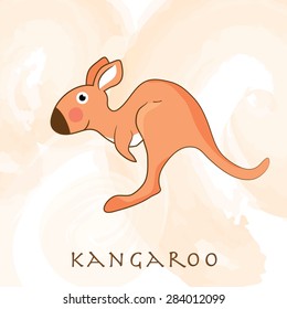 Vector kangaroo. 